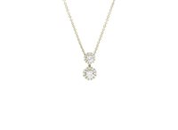 Collana Recarlo Donna Anniversary in Oro giallo Diamante P01DE018/G017-45